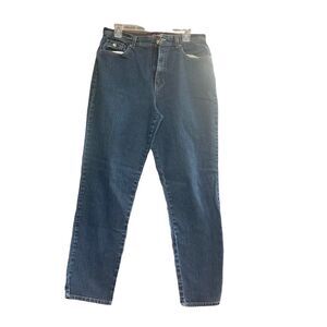 GLORIA VANDERBILT Amanda Jeans Size 14 Blue High Rise‎